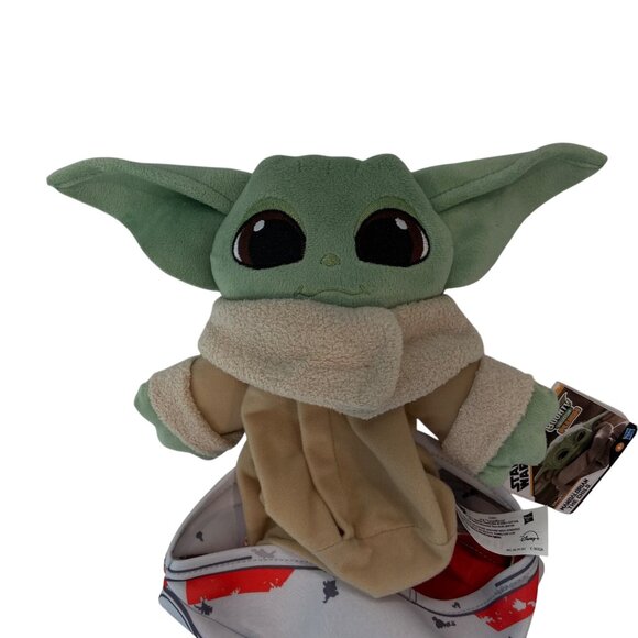 Star Wars The Mandalorian The Child Plush With Hover Pram Toy Hasbro kid disney - Picture 1 of 16